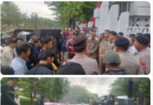 Ratusan Massa Geruduk Kantor Bupati Gowa, Usung Tema “Gowa Darurat” Desak Usut Skandal Pejabat