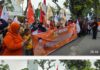 Aksi Partai Buruh Suarakan Nasib Buruh TPL
