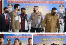 Ungkap Ratusan Kasus Narkotika, Bupati Asri Ludin Tambunan Mengapresiasi dan Dukung Penuh Polresta Deliserdang