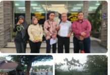 “DIDUGA KUASAI DAN SEROBOT LAHAN, PASUTRI DILAPORKAN KE POLDASU”