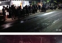 “Geram Terus Dilewati Truk Besar. Warga Blokir Total Aktivitas Angkutan Batu Bara PT MME dan PT BAS”