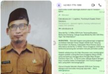 “BOBOL JILID III! Usai Diberitakan RAB Baja Jadi Kayu, Oknum Kepsek SDN Kuto Tanjung Diduga Minta Damai ke Media: “Sudahlah, Putus Sampai Sini Jangan Berlarut””