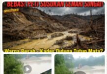 “BEBAS! PETI di Desa Sosokan Muara Kulam Muratara Beroperasi Pakai Excavator, Air Sungai Keruh Kuning, Warga Resah Kades Diduga Tutup Mata!”