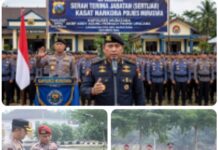 “Kapolres Muratara AKBP Ardy Agung Permadi Pimpin Sertijab Kasat Narkoba: Iptu Marhan Saputra Pindah Jadi Kasat Narkoba Polres Lubuk Linggau, Digantikan Iptu Marzuki!”