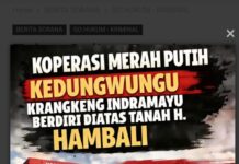 Tukar Guling Tanah Kas Desa Kedungwungu Untuk Pembangunan KDMP Akan Gugatan Ke Pengadilan…