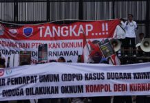 DPR Dan POLRI Diminta Usut Tuntas Kasus Dugaan Rekayasa Hukum Rahmadi”