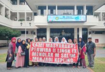 Warga Lingkungan IX Geruduk Kantor Walikota