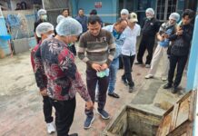 Ketum Rel MBG dan Azis Gagap Tinjau Dapur SPPG Sidorejo Medan Tembung