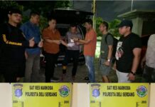 Bravo Sabu Setengah Kilo Siap Edar di Gagalkan Polres Narkoba Deli Serdang