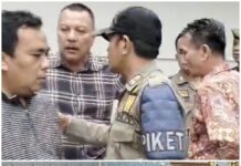 CEKCOK KONTRAKTOR DAN KETUA POKJA 3 ULP SEKRETARIAT KAB LAHAT VERI ROSYADI, SE. MM PLH KABAG ULP “MASIH ADA TAHAP SANGGAHAN”