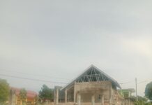 Proyek Siluman pembangunan Gedung Lokal Sekolah Madrasah Aliyah Daarussalam Di Desa Lesung Batu Muda: Tanpa Papan Nama, Pekerjaan Diduga Asal Jadi