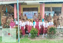 GIAT MASA PENGENALAN LINGKUNGAN SEKOLAH (MPLS) DIMONITOR OLEH BABINKAMTIBMAS