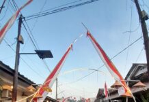 “Menyambut HUT RI ke-81, Warga Rt.14 Jln Dahlia V Gelar Aksi Penghiasan Gang Secara Swadaya”