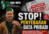 “DUGAAN PENYEBARAN DATA PRIBADI 2.288 KPM, PB HMI MPO DESAK COPOT KADIS SOSIAL KONSEL DAN TEMPUH JALUR HUKUM”