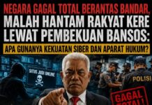 “Negara Gagal Total Berantas Bandar, Malah Hantam Rakyat Kere Lewat Pembekuan Bansos: Apa Gunanya Kekuatan Siber dan Aparat Hukum?”