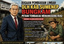 “Dugaan Pembiaran Limbah DLH Kab Sumenep Bungkam Petani Tembakau Menanggung Rugi”