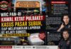 “WRC PAN-RI KAWAL KETAT PULBAKET KASUS PASAR SUBUH, SIAP MELAYANGKAN LAPORAN KE KEJATI SUMSEL JIKA PENANGANAN MANDEK”