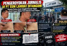 “Dugaan Pengeroyokan Jurnalis di PT SSM Lambat Ditangani: Kinerja Polres Aceh Singkil Disorot Tajam, Divisi Propam Mabes Polri Didesak Turun Tangan”