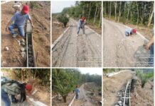 “PEMBANGUNAN JALAN PERKEBUNAN DS PAGAR JATI MENUJU TANJUNG BERINGIN APBD TA 2026 DIDUGA MATERIAL TIDAK SESUAI SPEK”