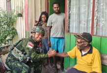 Sambut HUT TNI Ke-81: Satgas Yonif 645/GTY Gelar Bakti Sosial dan Pengobatan Gratis bagi Warga Distrik Kelila