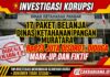 17 PAKET BELANJA DINAS KETAHANAN PANGAN MURATARA 2025 CAPAI Rp823 JUTA DISOROT, DIDUGA MARK -UP DAN FIKTIF