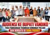 Audiensi ke Bupati Vandiko, Toga Pandiangan Teguhkan Semangat Pulang dan Bersatu di Bona Pasogit