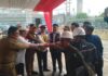 “Penyerahan Lahan EX-DPMPTSP Sumsel Untuk Peluasan Kolam Retensi Simpang Polda”