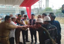 “Penyerahan Lahan EX-DPMPTSP Sumsel Untuk Peluasan Kolam Retensi Simpang Polda”