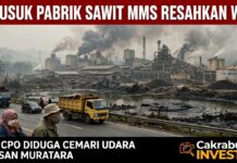 Bau Busuk Pabrik Sawit MMS di Terusan Muratara Resahkan Warga dan Pengguna Jalinsum, Diduga Limbah CPO