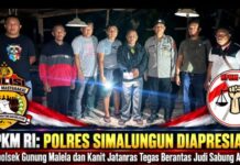 KPKM RI: Polres Simalungun Diapresiasi, Kapolsek Gunung Malela dan Kanit Jatanras Dinilai Tunjukkan Komitmen Berantas Judi Sabung Ayam