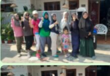 “Tingkatkan Kebugaran dan Silaturahmi, Ibu-Ibu Perum BIP, BIC. Gelar Senam Pagi Bersama di Jalan Dahlia V”