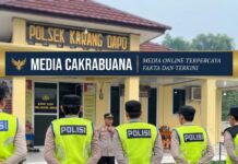“Kapolsek Karang Dapo AKP Rusdan, S.H. Diwakili KASPK II Aipda Kafrawi, S.H. Pimpin APP dan Bagi Ploting 8 Personel Polsek Karang Dapo!”