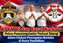 KPKM RI dan Kasat Narkoba Perkuat Sinergi, Jadikan Semangat Sumpah Pemuda sebagai Gerakan Melindungi Generasi Muda”
