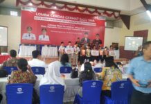 49 Sekolah Tingkat SMA Di Siantar Ikuti LCC,Budi Mulia Juara Pertama