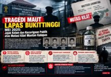 “Tragedi Maut Lapas Bukittinggi Mei 2025: Jejak Kelam dan Kecurigaan Publik atas Mutasi Kilat Mantan Kalapas”